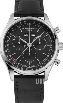 Classics Quartz Svart/Läder Ø40 mm