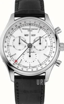 Classics Quartz Vit/Läder Ø40 mm