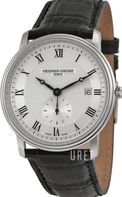 Classics Silverfärgad/Läder Ø39 mm