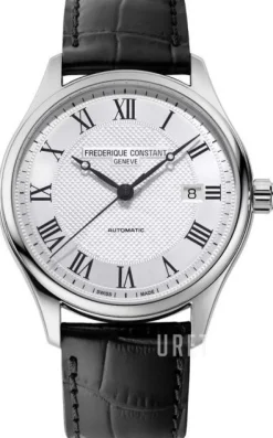 Classics Silverfärgad/Läder Ø39 mm