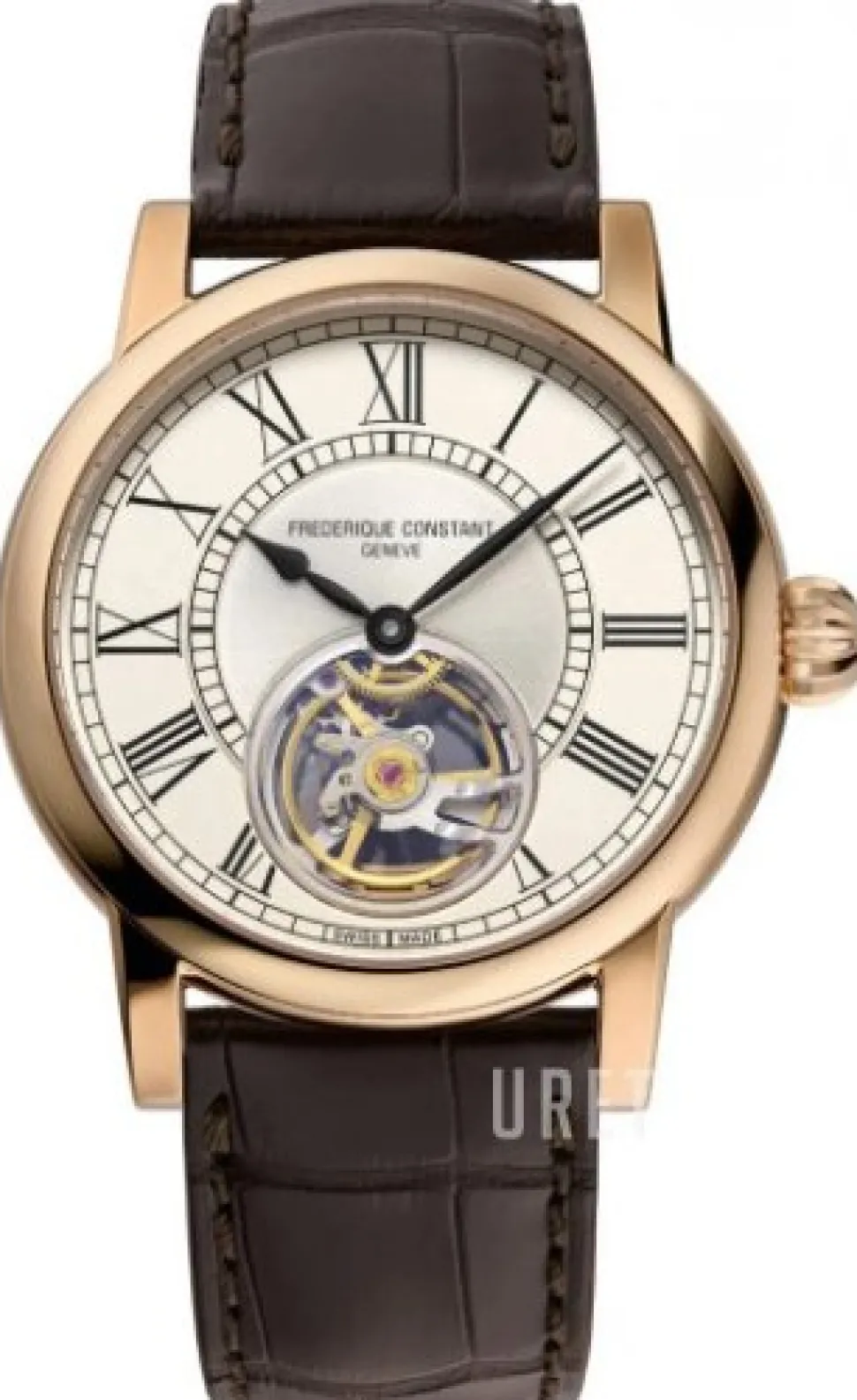 Classics Silverfärgad/Läder Ø39 mm