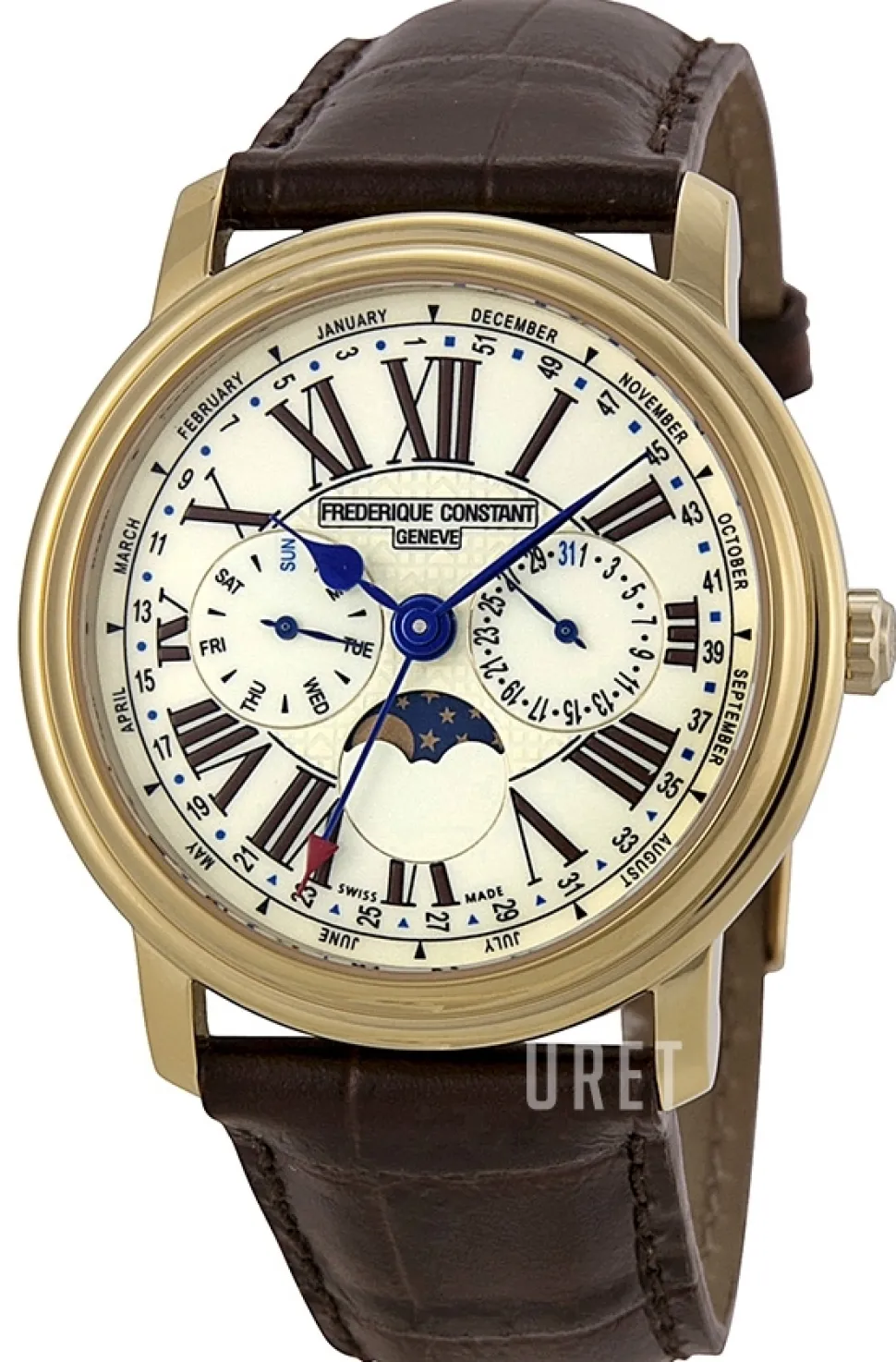 Classics Vit/Läder Ø40 mm