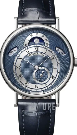 Classique Blå/Läder Ø39 mm