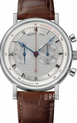 Classique Silverfärgad/Läder Ø42 mm