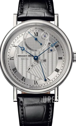 Classique Silverfärgad/Läder Ø41 mm