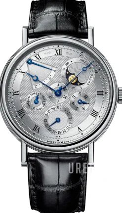 Classique Silverfärgad/Läder Ø39 mm