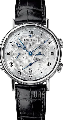 Classique Silverfärgad/Läder Ø39 mm