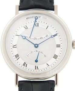 Classique Silverfärgad/Läder Ø39 mm