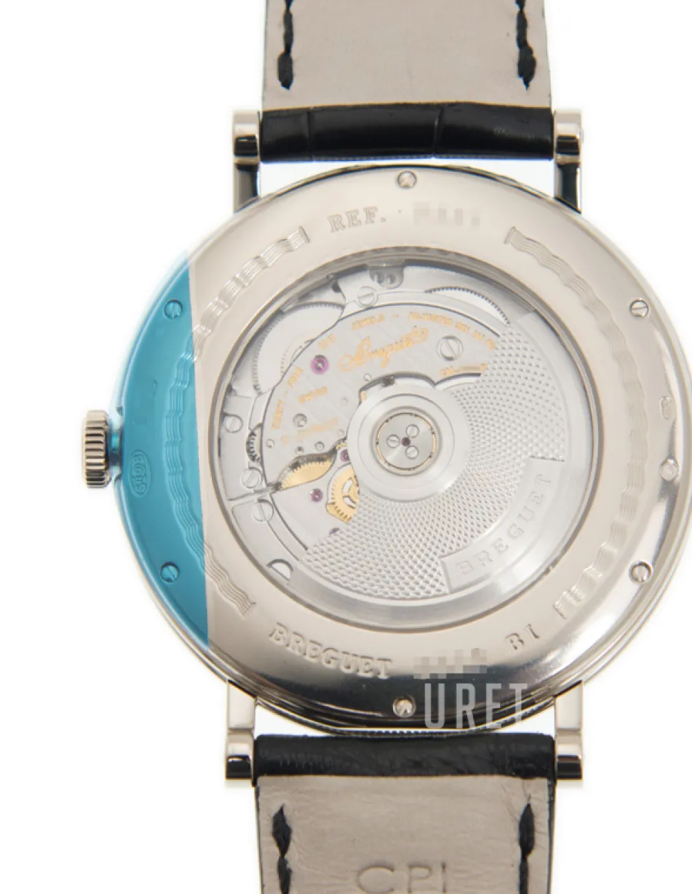 Classique Silverfärgad/Läder Ø39 mm