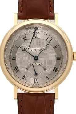 Classique Silverfärgad/Läder Ø39 mm