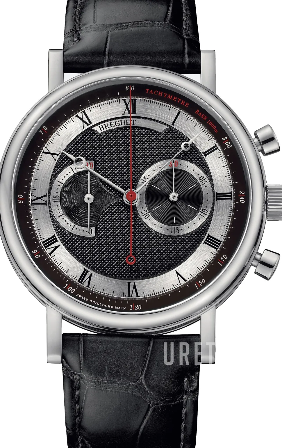 Classique Svart/Läder Ø42 mm