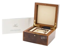 Classique Vit/Läder Ø40 mm