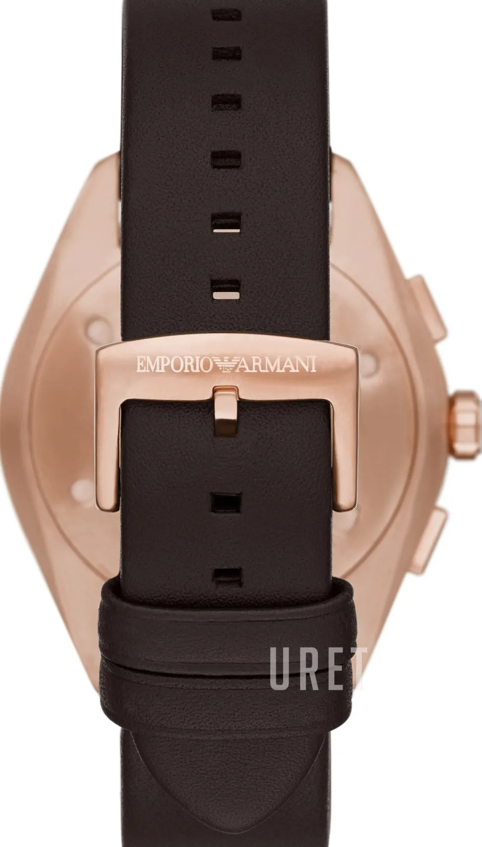 Claudio Blå/Läder Ø43 mm