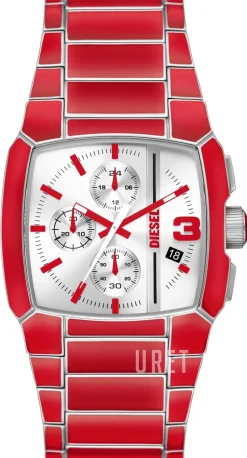 Cliffhanger Röd/Stål Ø40 mm