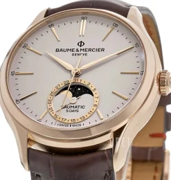 Clifton Beige/Läder Ø39 mm