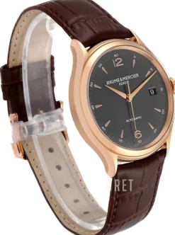 CLIFTON Grå/Läder Ø38.8 mm