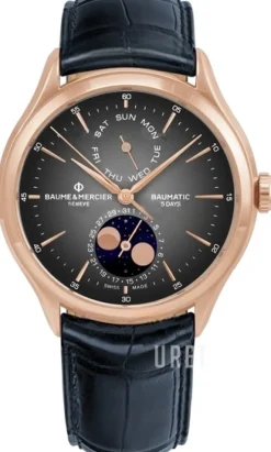 Clifton Grå/Läder Ø42.1 mm