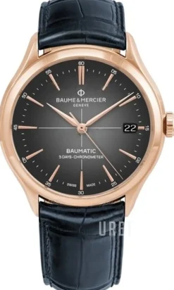 Clifton Grå/Läder Ø39 mm