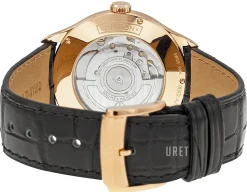 CLIFTON Silverfärgad/Läder Ø38.8 mm