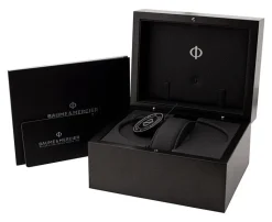 CLIFTON Silverfärgad/Läder Ø38.8 mm