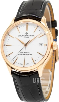 Clifton Vit/Läder Ø40 mm