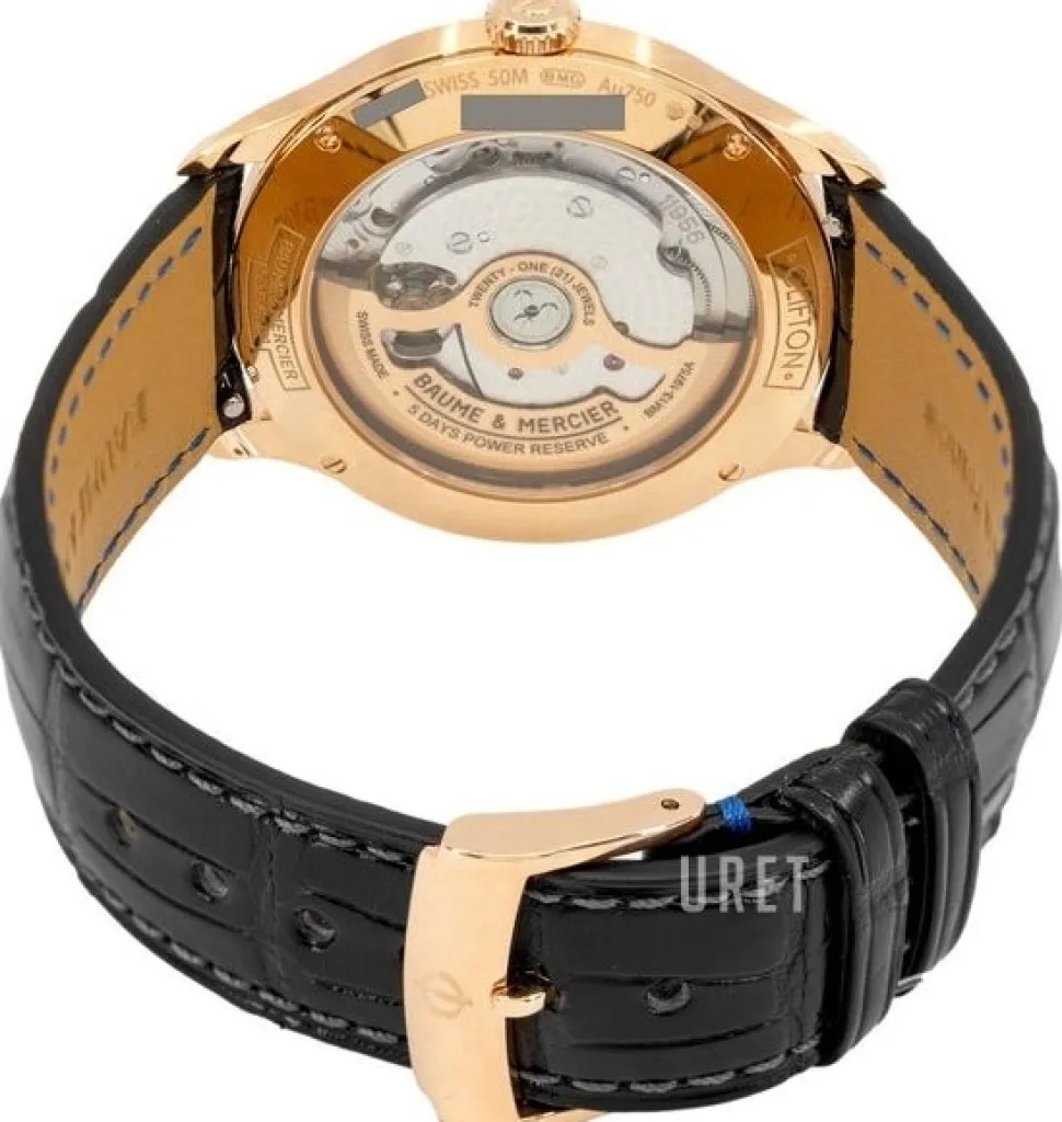 Clifton Vit/Läder Ø40 mm