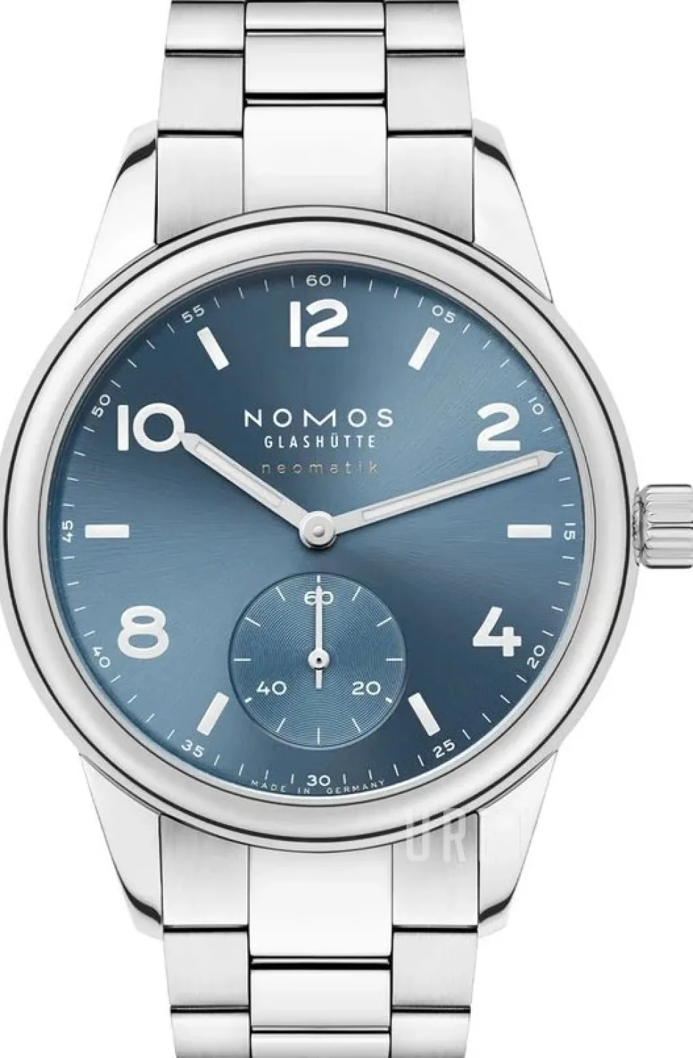 Club Sport Neomatik Blå/Stål Ø37 mm