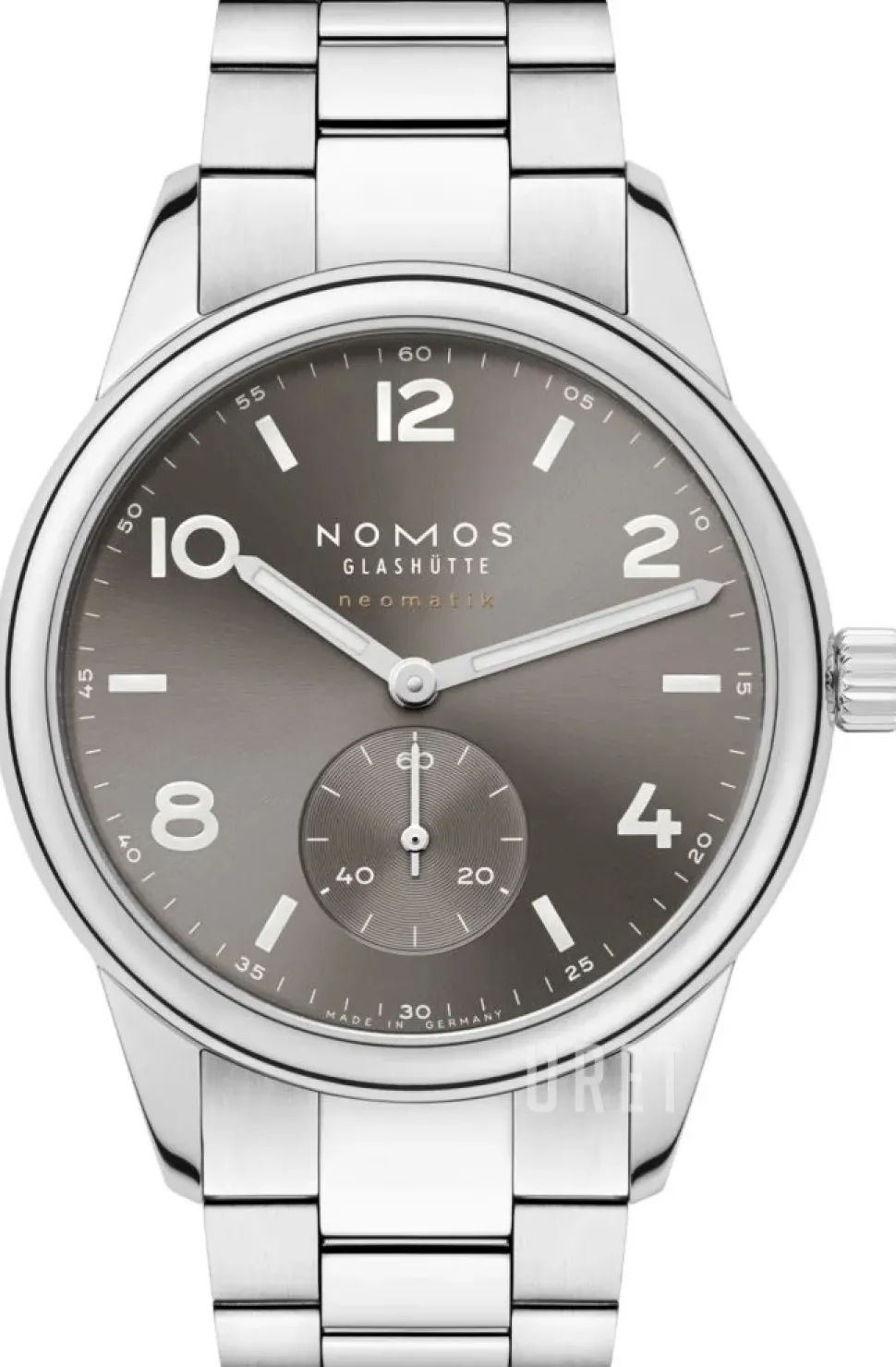 Club Sport Neomatik Grå/Stål Ø39.5 mm