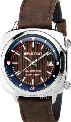 Clubmaster Brun/Läder