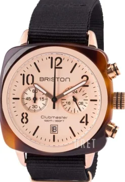 Clubmaster Roséguldstonad/Textil