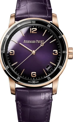 Code 11.59 Lila/Läder Ø41 mm