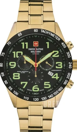 Combat Light Svart/Gulguldtonat stål Ø46 mm