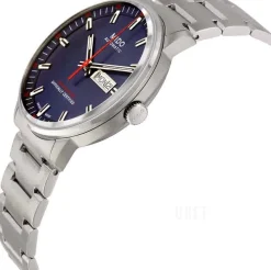 Commander Blå/Stål Ø40 mm