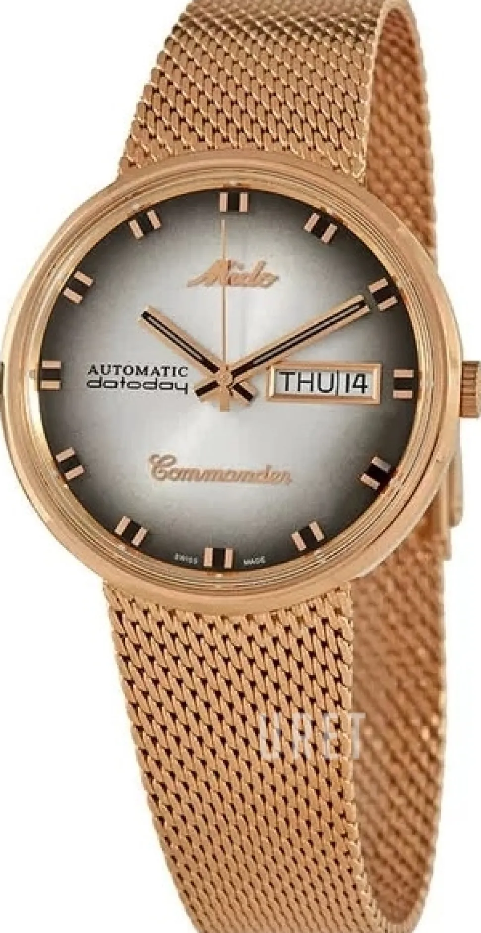 Commander Grå/Roséguldstonat stål Ø37 mm