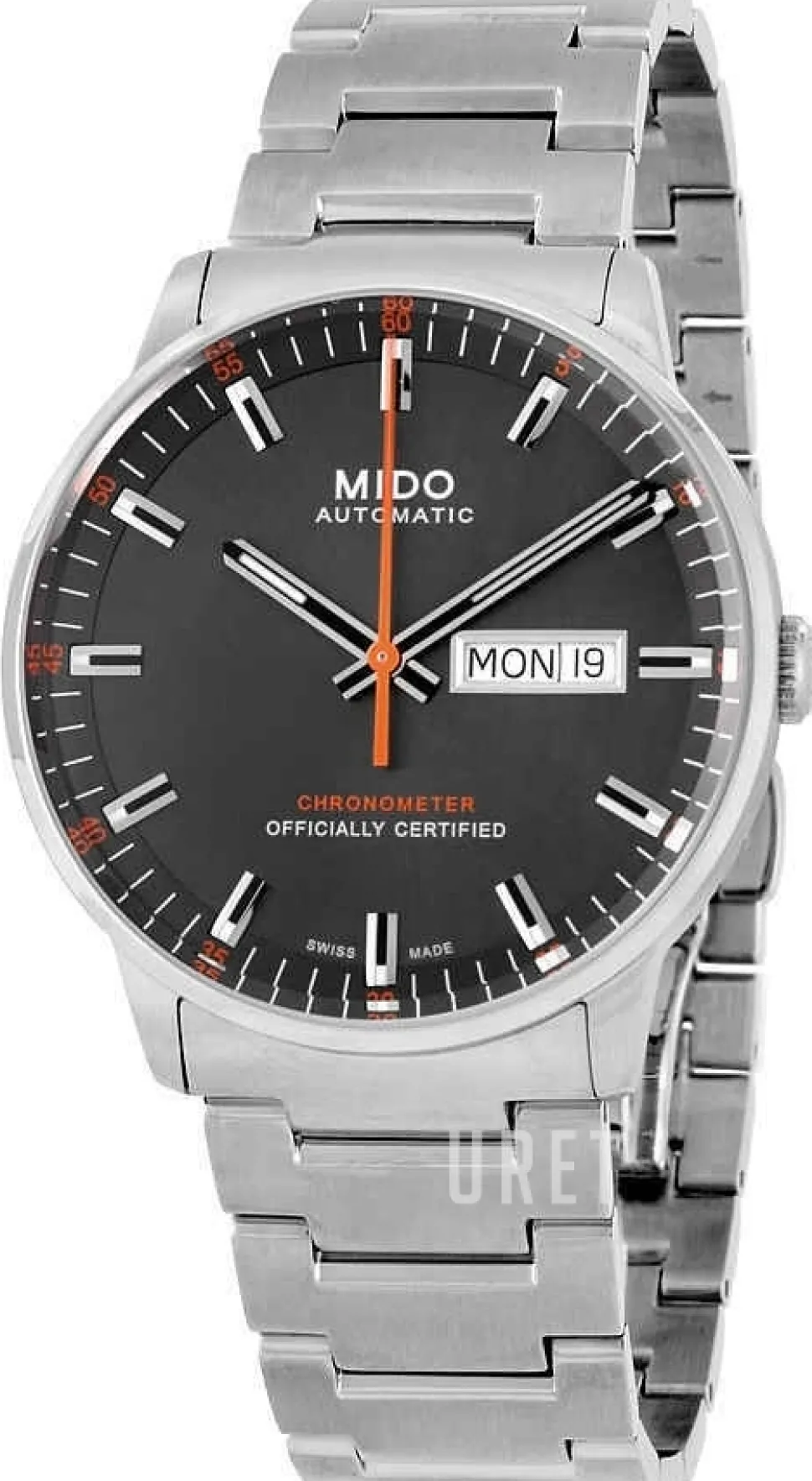 Commander Grå/Stål Ø40 mm