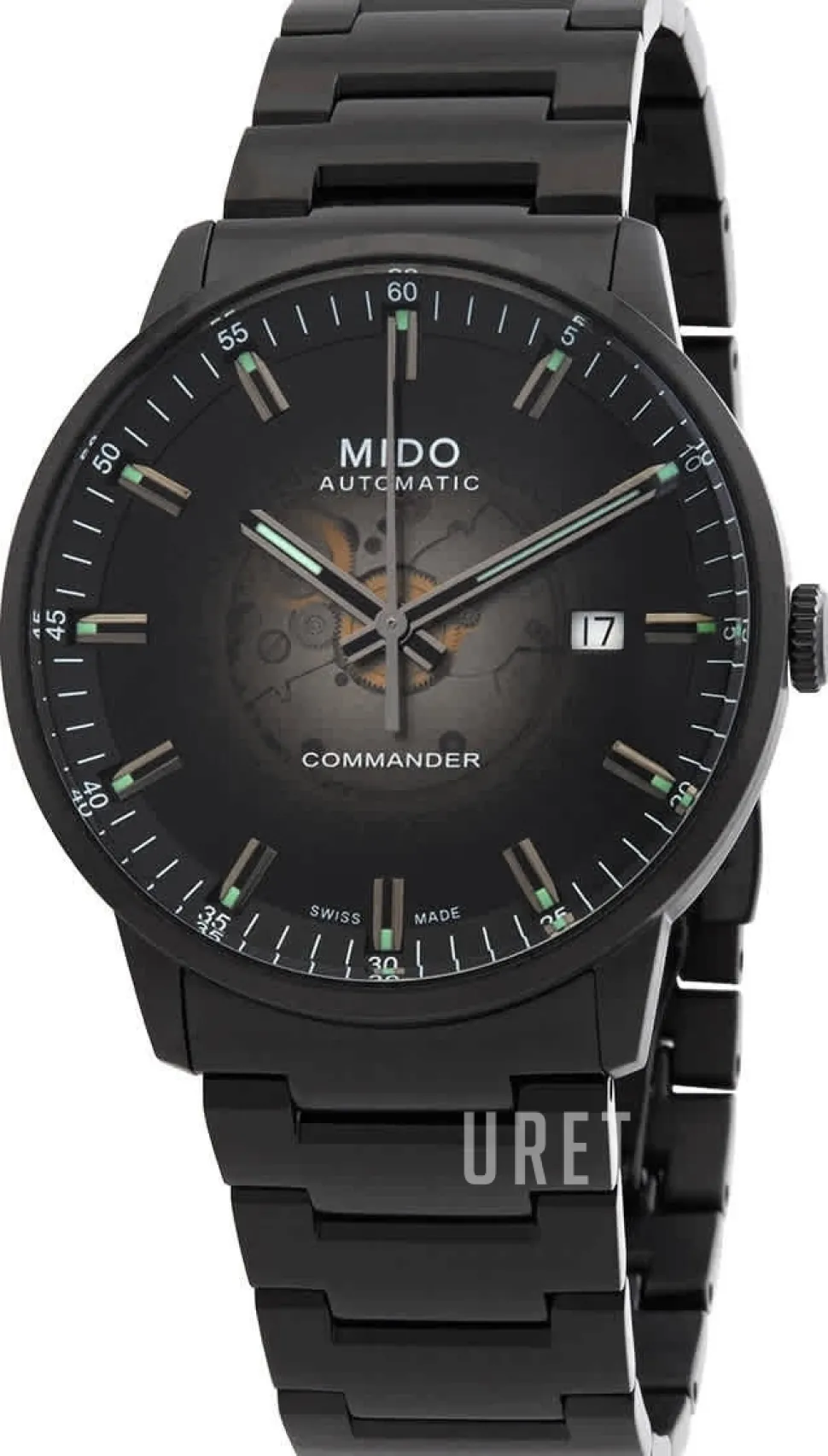 Commander Grå/Stål Ø40 mm