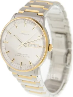 Commander Silverfärgad/Gulguldtonat stål Ø40 mm