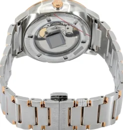 Commander Silverfärgad/Roséguldstonat stål Ø42 mm