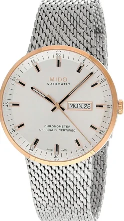 Commander Silverfärgad/Stål Ø42 mm