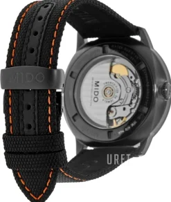 Commander Svart/Läder Ø40 mm