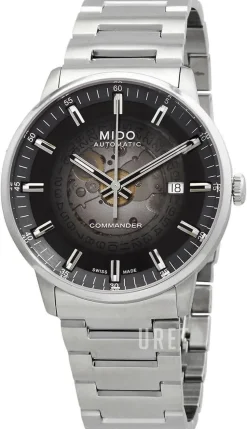 Commander Svart/Stål Ø40 mm