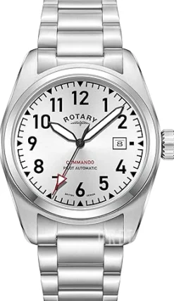 Commando Silverfärgad/Stål Ø42 mm