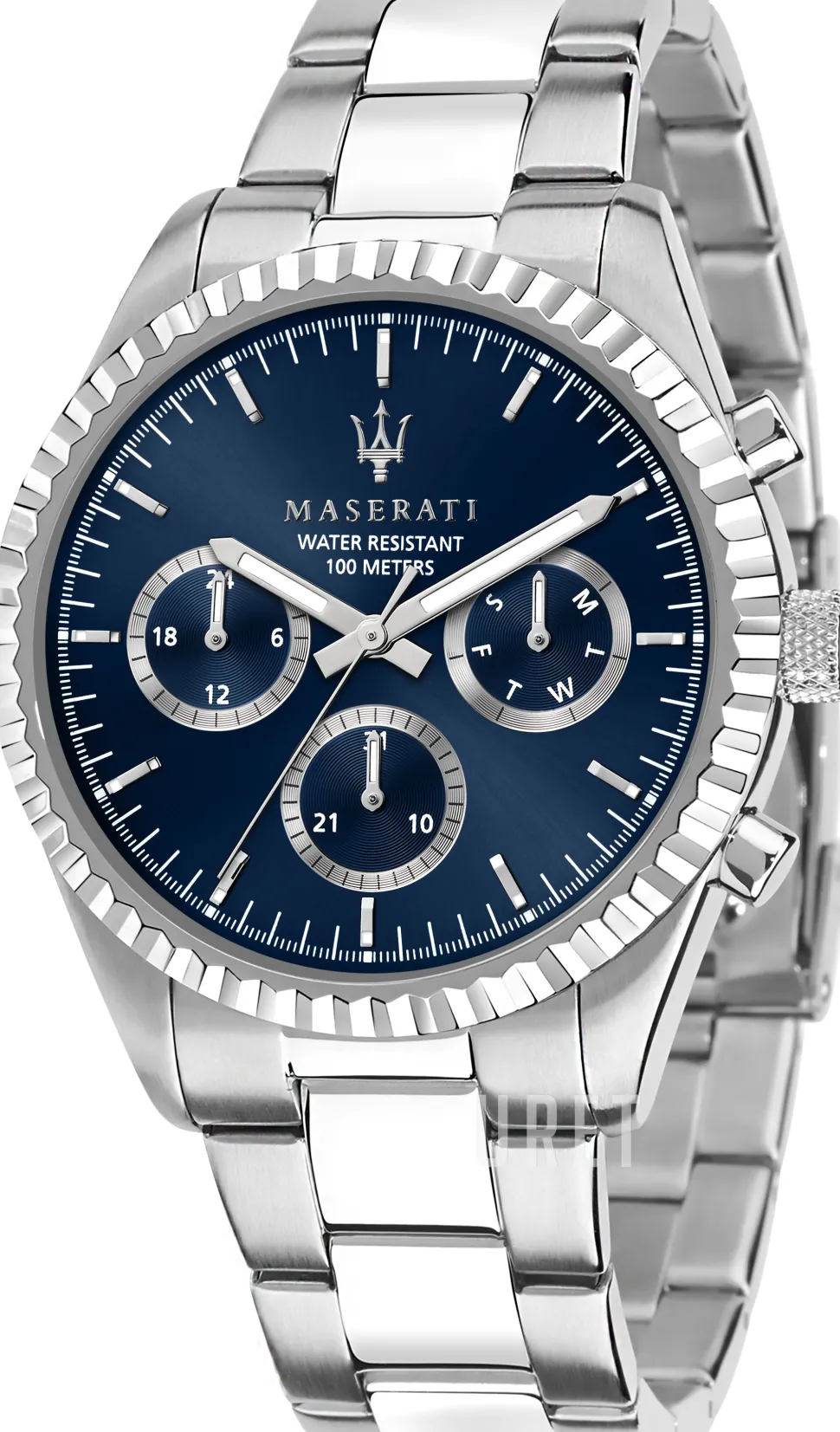 Competizione Blå/Stål Ø43 mm