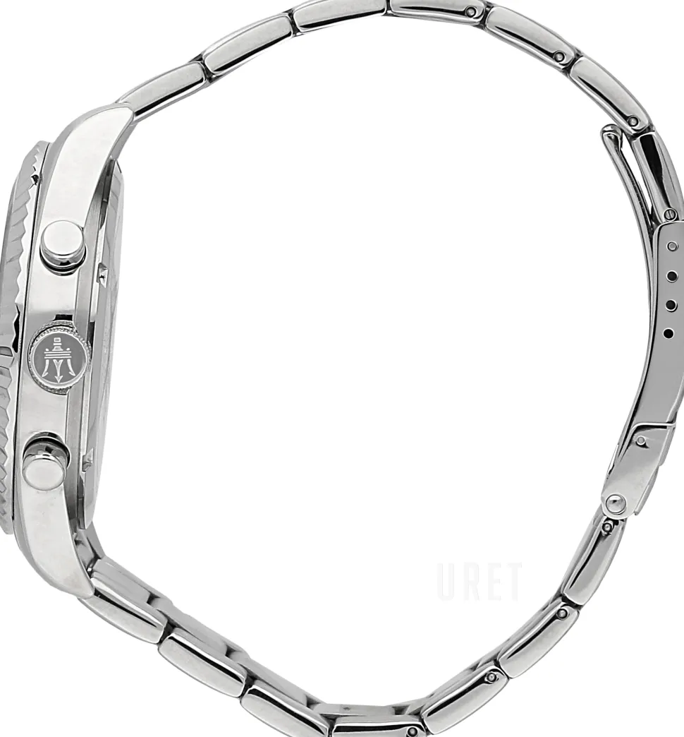 Competizione Blå/Stål Ø43 mm