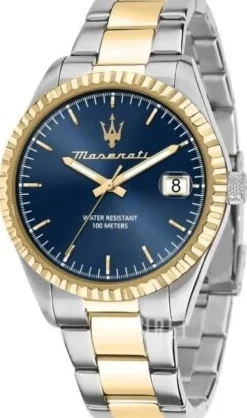 Competizione Blå/Stål Ø43 mm