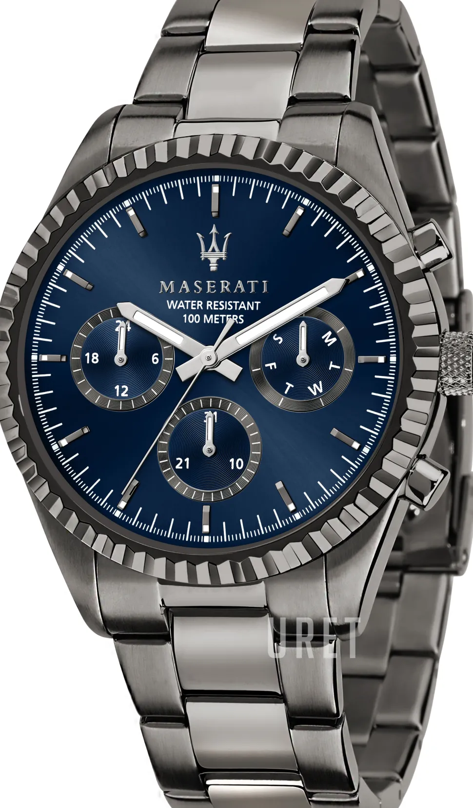 Competizione Blå/Stål Ø43 mm