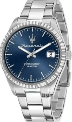 Competizione Blå/Stål Ø43 mm