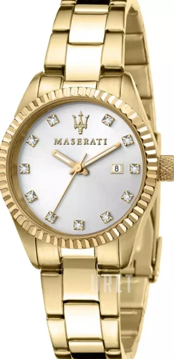 Competizione Silverfärgad/Gulguldtonat stål Ø32 mm