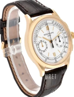 Complicated Silverfärgad/Läder Ø39 mm