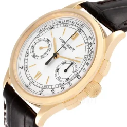 Complicated Silverfärgad/Läder Ø39 mm